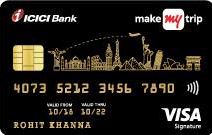 MakeMyTrip Signature ICICI Bank Credit Card

