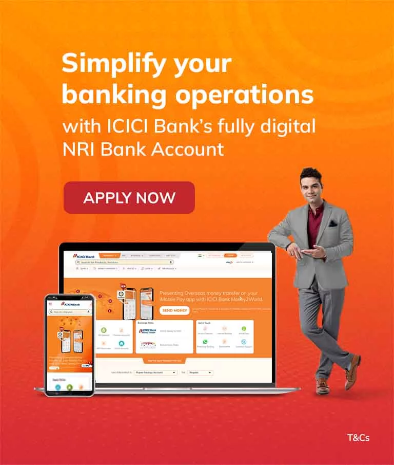 Icicici Bank Mam Porn - NRI Banking: Open NRI Bank Account & Avail NRI Services India