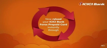 How to Reload your ICICI Bank Forex Prepaid Card using ICICI Bank Internet Banking