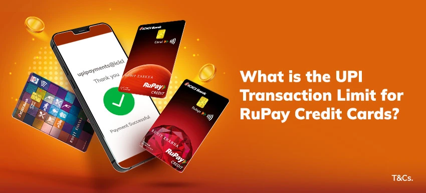 What is the UPI Transaction Limit for RuPay Credit Cards