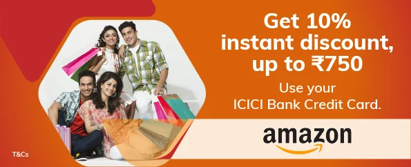 Get 10% instant discount, up to Rs 750