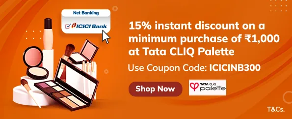 15% Off At Tata CLiQ Palette