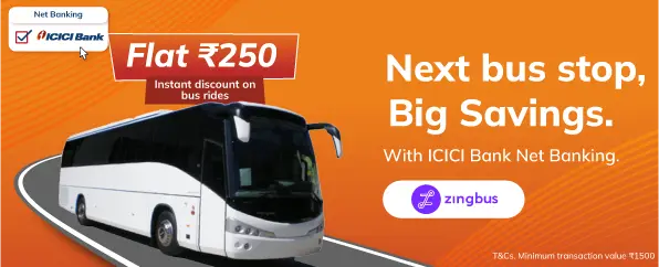 ICICI Bank brings exclusive offer on Zingbus!