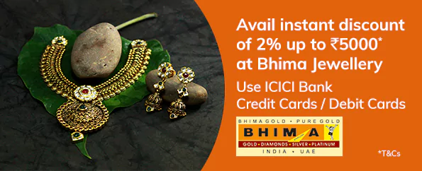 Sparkling savings on Bhima Jewellery