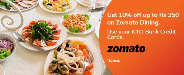 Get 10% off up to Rs 350 on Zomato Dining