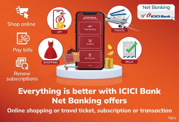 ICICI Bank Net Banking or Online Banking Functions