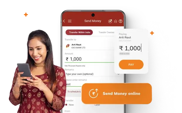 Transfer Funds Online, Instant Money Transfer to Bank Accoun