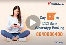 Icicici Bank Mam Porn - WhatsApp Banking - Get Banking Services on Whatsapp | ICICI Bank
