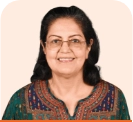 Portrait of Vibha Paul Rishi, highlighted in ICICI Bank's ESG Report for her contributions and leadership in the bank's environmental, social, and governance efforts.